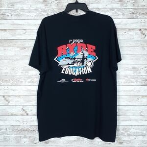 Harley Davidson Tee L Grand Rapids Ride for Education 911